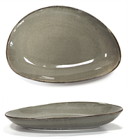 CULINARO ANTIQUE-GREY Platou adanc din portelan 20cm (TR0005-8G)