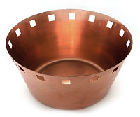 CULINARO ANTIQUE Cos paine 20,25x9cm inox cu strat cupru (SG-89321(B))