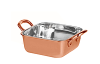 CULINARO Roaster 11,5x4,75cm 400ml inox cu strat cupru (SG-89348(A))