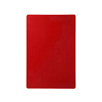 RAKI Tocator profesional bucatarie 37x23x2cm polietilena HDPE, rosu, pentru produse din carne cruda