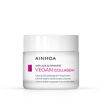 Crema tonifianta pentru gat si decolteu Vegan Collagen+ AINHOA - 50 ml