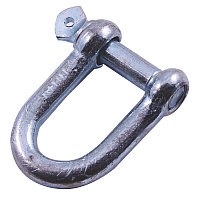 Brida cu bolt U, 8 mm, 10 buc / set
