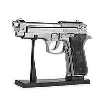 Brichetă Metalică Antivant, Model Beretta/Walter cu Toc din Piele PU