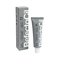 Vopsea profesionala pentru gene si sprancene grafit, Refectocil 1.1, 15ml