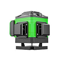 Nivela laser 3D GIDA-CRIS GC176, 3x360º, raza de actiune 25 m, functie de autonivelare, fascicul laser verde