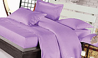 Set Lenjerie de Pat din Damasc, Premium, 6 Piese, pentru Pat dublu, UNI, 230 x 250cm Violet