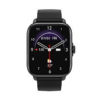 Smartwatch modern GIDA-CRIS Y22 GC165 cu ecran TFT de 1.7 negru si carcasa metalica, notificari apel si retele