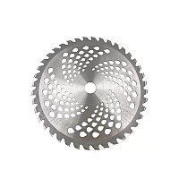 Disc metalic perforat pentru motocoasa 230x25.4 mm 40T - 40 dinti cu vidia GIDA-CRIS GC154