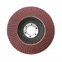 Disc lamelar de slefuit cu granulatie P80, GIDA-CRIS GC159 cu diametrul de 125 x 22.2 mm pentru polizor