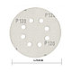 Set 100 discuri de smirghel P120 GIDA-CRIS GC221, prevazute cu 8 gauri de aspirare si sistem de prindere - foto 4 - id-p90156967