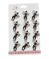 Set 12 Brose pentru Martisor, modele de Primavara