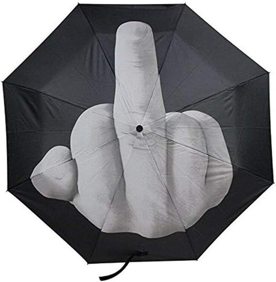 Umbrela retractabila F**k It Rain, compacta, foarte usor de transportat pentru cei care nu iubesc ploaia - foto 8 - id-p90166609
