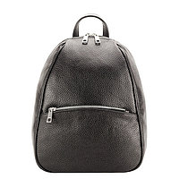 Rucsac din piele naturala negru Lili 121
