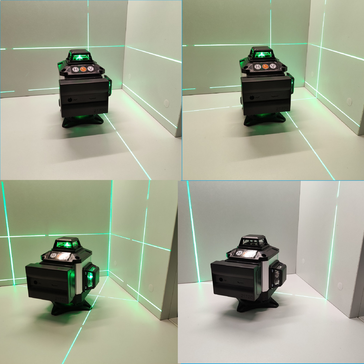 Nivela laser profesionala 4D GIDA-CRIS GC018, 4x360º, raza de actiune 30 m, functie de autonivelare - foto 8 - id-p90156913