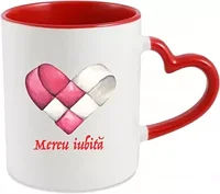 Cana personalizata pentru Valentines Day Mereu iubita