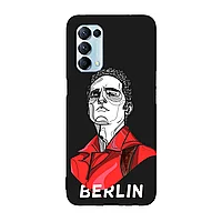 Husa compatibila cu Oppo Reno 6 Pro, Viceversa, model Berlin Casa del Papel, Silicon, TPU
