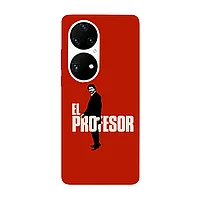 Husa compatibila cu Huawei P50 Pro model El professor Casa del papel, Silicon, TPU, Viceversa