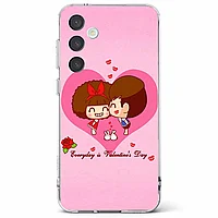 Husa telefon compatibila cu Samsung Galaxy S24 Ultra, Viceversa, model Everyday is Valentines day, Silicon,