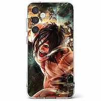 Husa telefon compatibila cu Samsung Galaxy S23 FE, Viceversa, model Attack on titan Eren Yeager Titan form,