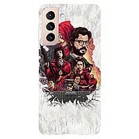 Husa compatibila cu Samsung Galaxy S22 model Casa del papel, Silicon, TPU, Viceversa