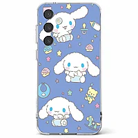Husa telefon compatibila cu Samsung Galaxy A25 5G, Viceversa, model Baby Cinnamoroll Hell Kitty, Silicon, TPU