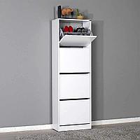 Pantofar Adore Tall, 4 compartimente, 16 perechi, 51 x 157 x 26 cm