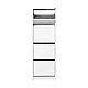 Pantofar Adore Tall, 4 compartimente, 16 perechi, 51 x 157 x 26 cm - foto 4 - id-p96564460