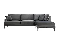Coltar Yase Dreapta Picior Metalic, 283 x 90 x 188 cm