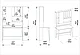 Birou Wood cu biblioteca, 120 x 200 x 60 cm - foto 5 - id-p96556570
