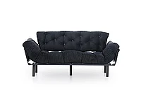 Canapea extensibila cu 3 Locuri Mocca, 227 x 49 x 75 cm