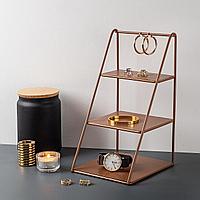 Accesoriu metalic decorativ Decorative Metal Accessory Modern 2, Cupru, 16x30.5x17 cm