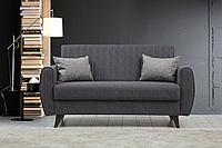 Canapea extensibila cu 2 locuri Alkon cu Lada de Depozitare, 158 x 86 x 77 cm