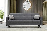 Canapea extensibila cu 3 locuri Polya cu Lada de Depozitare, 205 x 86 x 75 cm