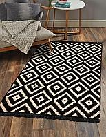 Covor Cotton, Negru (diverse dimensiuni)