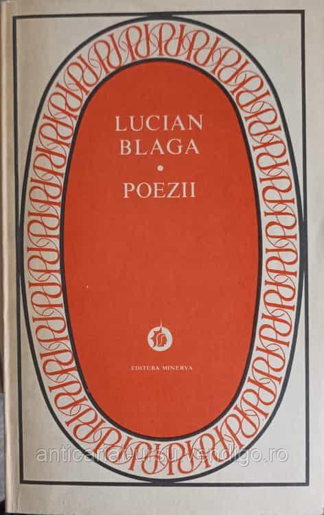POEZII-LUCIAN BLAGA - foto 1 - id-p96573172