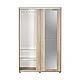 Pantofar Adore Porto cu cuier, 2 usi cu oglinda, 12 rafturi, capacitate 35 perechi incaltaminte, 120 x 212 x - foto 8 - id-p96566009