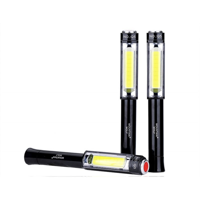 Lanterna cu Baza Magnetica cu LED de Mare Putere de 5 Watti Mountain Wolf 3 Pozitii - foto 1 - id-p90193537
