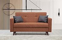 Canapea extensibilă cu 2 locuri Polya cu Lada de Depozitare 151 x 86 x 75 cm