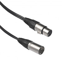 Cablu XLR Mama-XLR Tata , Panzat , Premium Quality , 5 Metri
