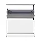 Pantofar Adore Mini, 2 compartimente, capacitate 12 perechi, 73 x 84 x 26 cm - foto 3 - id-p96564140