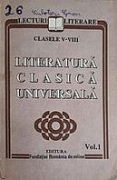 LITERATURA CLASICA UNIVERSALA VOL.1-COLECTIV
