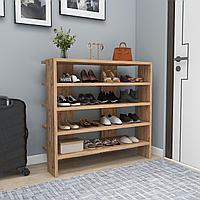 Pantofar Fuat, 4 Rafturi Larg, 16 - 20 Perechi, 76 x 72 x 32 cm