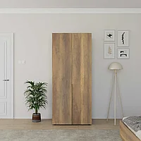 Dulap Haine Adore Oryana cu 2 usi si 5 rafturi, 90 x 210 x 62 cm