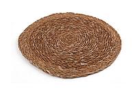 Suport pentru Farfurie din fibre de bambus, Natur, 35x1x35 cm