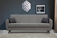 Canapea extensibila cu 3 locuri Zaden cu Lada de Depozitare, 207 x 86 x 77 cm