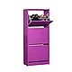 Pantofar Adore Slim, 3 compartimente, capacitate 12 perechi incaltaminte, 51 x 119 x 26 cm - foto 1 - id-p96589326