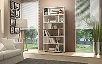 Biblioteca Aasna 7 rafturi, Alb, 90 x 189 x 25 cm