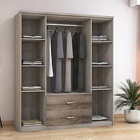 Dulap Olympus cu 4 uși și sertare 159x57x183 cm