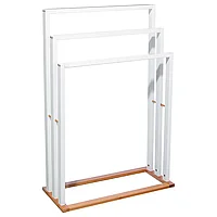 Suport prosoape Tower MDF-bambus 55x24x82 cm