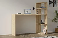 Birou Burano cu biblioteca, 122 x 120 x 52 cm